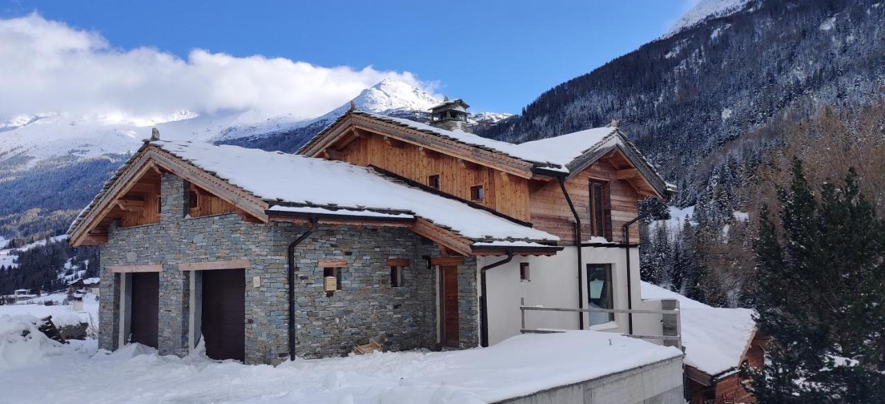 L'Appartement Montagnard D'Estelle 4-6 Personnes Lanslebourg-Mont-Cenis Exterior foto